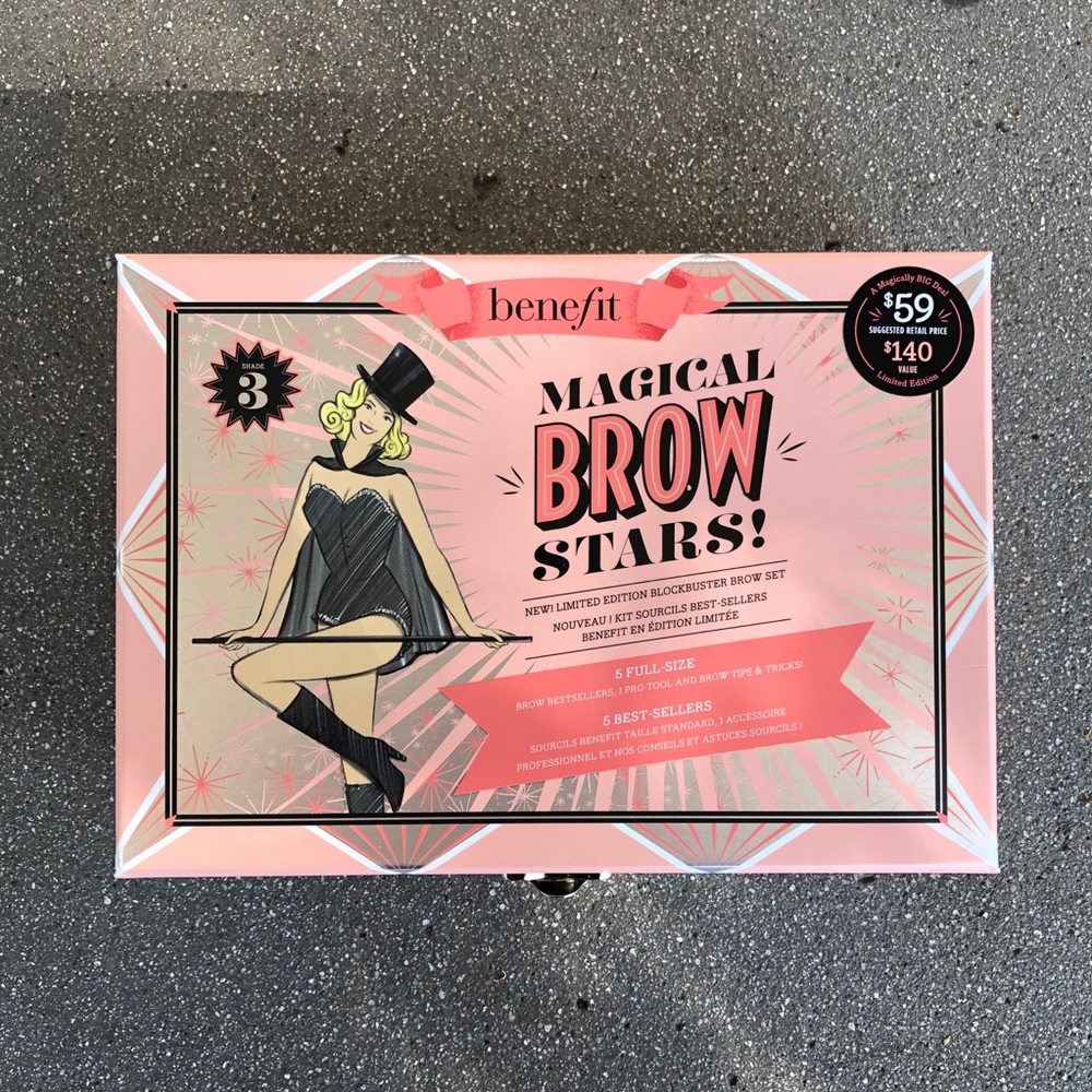 Empty benefit make up case